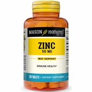 Mason Natural, Zinc 50 mg, 100 Tablets