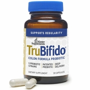 Master Supplements, TruBifido, Colon Formula Probiotic, 30 Capsules