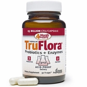 Master Supplements, TruFlora, Probiotics + Enzymes, 32 Capsules