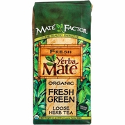 Mate Factor, Organic Fresh Green Yerba Mate Loose Herb Tea, 12 oz
