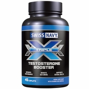 MD Science Lab, Swiss Navy Triple X Testosterone Booster, 45 Caplets