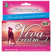 MD Science Lab, Viva Cream, Sexual Enhancement Gel for Women, 3 x 10 ml