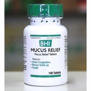 MediNatura, BHI Mucus Relief (Bronchitis Formula), 100 Tablets