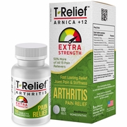 MediNatura, T-Relief Arthiritis Extra Strength, Pain Relief, 100 Tablets