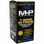 MHP (Maximum Human Performance), T-BOMB 3Xtreme, Premium Testosterone Formula, 168 Tablets