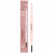 Mineral Fusion Cosmetics, Retractable Brow Pencil - Dark Brown, 0.03 oz