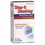 NatraBio, Stop-It Smoking Detoxifying, 60 Tablets