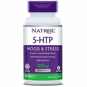Natrol, 5-HTP Time Release 100 mg, 45 Tablets
