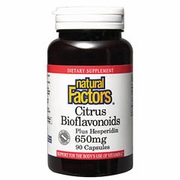 Natural Factors, Bioflavonoids 650mg, 90 Capsules