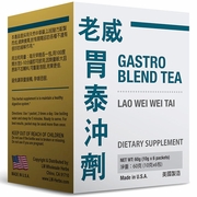 Naturally TCM, Gastro Blend Tea (Lao Wei Wei Tai), 10 g x 6 Packets