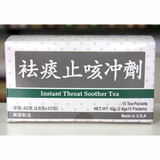 Naturally TCM, Instant Throat Soother Herb Tea, 15 Tea Packets