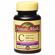 Nature Made, Vitamin C 500 mg with Rose Hips, 130 Tablets