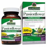 Nature's Answer, Passionflower Extract Standardized, 60 Vegetarian Capsules