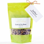 Nature's Inventory, Dovetail Organics Loose Leaf Herbal Tea, Cold & Flu Brew, 4 oz