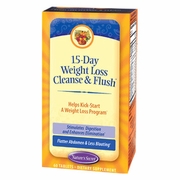 Nature's Secret, 15-Day Weight Loss, Cleanse & Flush, 60 Tablets