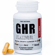 Buy 1 Get 1 FREE! Nature's Technology GHR Platinum for Men, 40 Capsules