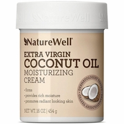 Nature Well, Extra Virgin Coconut Oil Moisturizing Cream, 16 oz