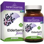 New Chapter, Elderberry Force, 30 Vegetarian Capsules
