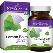 New Chapter, Lemon Balm Force, 30 Vegetarian Capsules