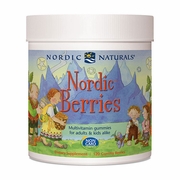 Nordic Naturals, Nordic Berries, Chewable Multivitamin Gummies, 120 Gummy Berries