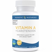 Nordic Naturals, Vitamin A + Carotenoids, 30 Soft Gels