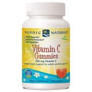 Nordic Naturals, Vitamin C Gummies for Adults and Kids - Tart Tangerine, 60 Gummies
