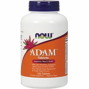 NOW Foods, ADAM Superior Men's Multiple Vitamins, Male Multivitamin, 120 Tablets