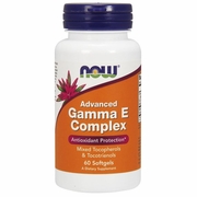 NOW Foods, Advanced Gamma E Complex, Vitamin E, 60 Softgels