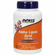NOW Foods, Alpha Lipoic Acid 100 mg, 120 Vcaps