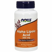 NOW Foods, Alpha Lipoic Acid 250mg, ALA, 60 Capsules