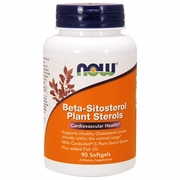 NOW Foods, Beta-Sitosterol Plant Sterols, 90 Softgels