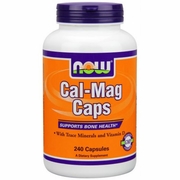 NOW Foods, Cal-Mag with Vitamin D, Zinc, 240 Capsules