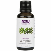 NOW Foods, Camphor Oil, Pure Essential Oil, 1 oz