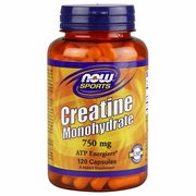 NOW Foods, Creatine Monohydrate 750 mg, 120 Capsules