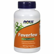 NOW Foods, Feverfew Standardized Extract, 100 Veg Capsules