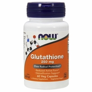 NOW Foods, Glutathione (L-Glutathione) 250mg, 60 Capsules