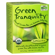 NOW Foods, Green Tranquility Tea, Decaf with Lemon Myrtle, 24 Tea Bags