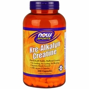 NOW Foods, Kre-Alkalyn Creatine 750 mg, 240 Capsules