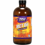 NOW Foods, MCT Oil Liquid - Chocolate Mocha Flavor, 16 oz