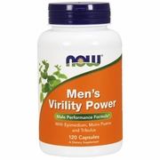 NOW Foods, Men's Virility Power, Value Size, 120 Capsules