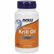 NOW Foods, Neptune Krill Oil 500 mg NKO, 60 Softgels