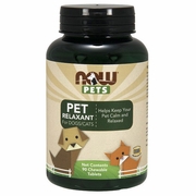 NOW Foods, Pet Relaxant, For Cats & Dogs, 90 Chewable Tablets