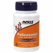 NOW Foods, Policosanol 10mg Vegetarian, 90 Vcaps