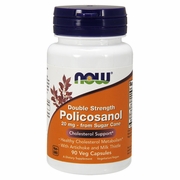 NOW Foods, Policosanol Double Strength 20 mg, 90 Vcaps
