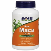 NOW Foods, Raw Maca 750 mg, 90 Vegetarian Capsules