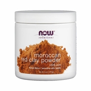 NOW Foods, Red Clay Powder Moroccan Facial Mask, 6 oz