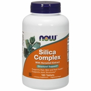 NOW Foods, Silica Complex 500mg Vegetarian, 180 Tablets
