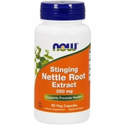 NOW Foods, Stinging Nettle Root Extract 250 mg, 90 Vegetarian Capsules