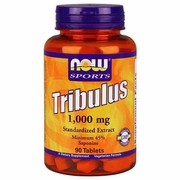 NOW Foods, Tribulus 1000 mg, Standardized Extract, 90 Tablets