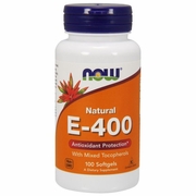 NOW Foods, Vitamin E-400 Mixed Tochopherols/Unesterified, 100 Softgels